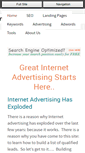 Mobile Screenshot of greatinternetadvertising.com